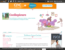 Tablet Screenshot of cecilepicure.over-blog.com