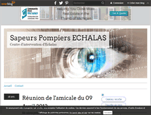 Tablet Screenshot of pompiers-echalas.over-blog.com