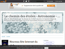Tablet Screenshot of lechemindesetoiles.over-blog.fr