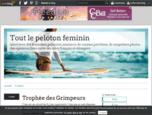 Tablet Screenshot of cyclisme-feminin.over-blog.com