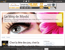 Tablet Screenshot of moshinailycious.over-blog.com