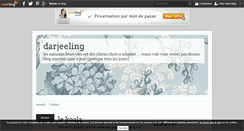 Desktop Screenshot of darjeeling.over-blog.com