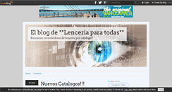 Desktop Screenshot of lenceria-paratodas.over-blog.es
