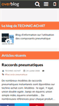 Mobile Screenshot of pneumatique.over-blog.com