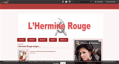 Desktop Screenshot of lherminerouge.over-blog.com
