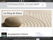 Tablet Screenshot of klass.over-blog.fr