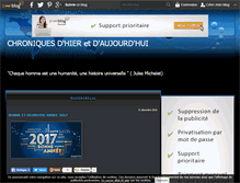 Tablet Screenshot of chroniques-d-hier-et-d-aujourd-hui.over-blog.fr