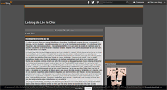 Desktop Screenshot of leolechat.over-blog.fr