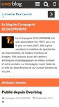 Mobile Screenshot of compagnie-scolopendre.over-blog.com
