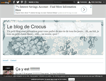 Tablet Screenshot of crocus.over-blog.fr