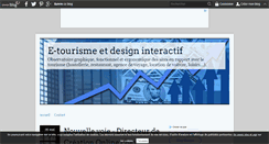 Desktop Screenshot of e-tourisme-design-interactif.over-blog.com