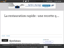 Tablet Screenshot of miam-tpe.over-blog.com