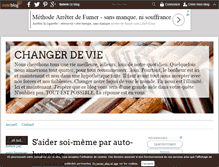 Tablet Screenshot of changer-de-vie.over-blog.com