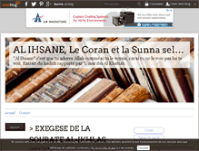 Tablet Screenshot of al-ihsane.over-blog.com
