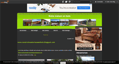 Desktop Screenshot of maisonenbois.over-blog.fr