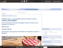 Tablet Screenshot of kergomard.over-blog.fr