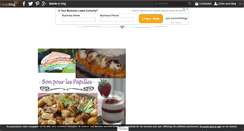 Desktop Screenshot of bonpourlespapilles.over-blog.com