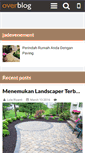 Mobile Screenshot of jadevenement.over-blog.com