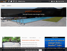 Tablet Screenshot of jadevenement.over-blog.com