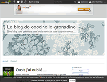 Tablet Screenshot of coccinelle-grenadine.over-blog.com