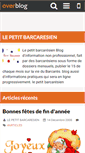 Mobile Screenshot of le-petit-barcaresien.over-blog.fr