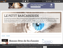 Tablet Screenshot of le-petit-barcaresien.over-blog.fr