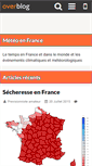 Mobile Screenshot of meteo-en-france.over-blog.fr