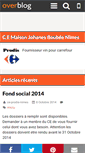 Mobile Screenshot of ce-prodis.over-blog.com