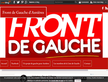 Tablet Screenshot of frontdegauche-asnieres.over-blog.com