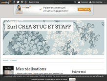 Tablet Screenshot of crea-stuc-staff.over-blog.com