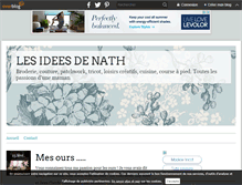 Tablet Screenshot of ideesdenath.over-blog.com