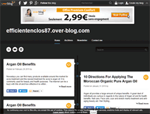 Tablet Screenshot of efficientenclos87.over-blog.com