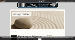 Desktop Screenshot of ndloprimaire.over-blog.com