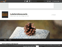 Tablet Screenshot of lalaiteriebeauxarts.over-blog.com