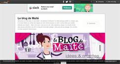 Desktop Screenshot of maite.un.diner.presque.parfait.over-blog.com