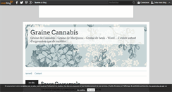 Desktop Screenshot of grainecannabis.over-blog.com