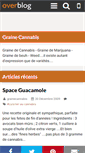 Mobile Screenshot of grainecannabis.over-blog.com