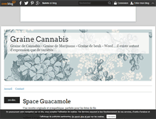 Tablet Screenshot of grainecannabis.over-blog.com