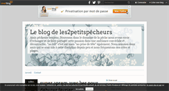 Desktop Screenshot of les2petitspecheurs.over-blog.com