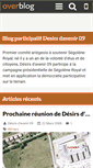 Mobile Screenshot of desirsdavenir09.over-blog.com
