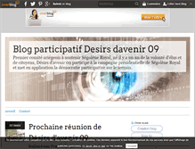 Tablet Screenshot of desirsdavenir09.over-blog.com