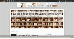 Desktop Screenshot of fetedulivrefismes2009.over-blog.com