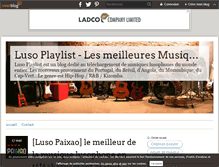 Tablet Screenshot of lusoplaylist.over-blog.com