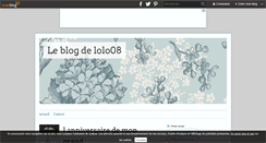 Desktop Screenshot of les-petits-aventures-de-lolo.over-blog.com