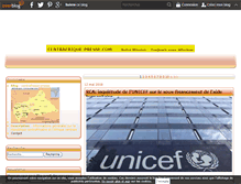 Tablet Screenshot of centrafrique-presse.over-blog.com