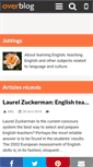 Mobile Screenshot of jottings.over-blog.com