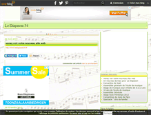 Tablet Screenshot of lediapason34.over-blog.com