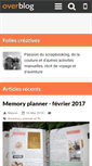 Mobile Screenshot of foliescreatives.over-blog.fr