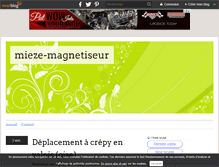 Tablet Screenshot of mieze-magnetiseur.over-blog.com