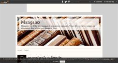 Desktop Screenshot of mangalex.over-blog.com